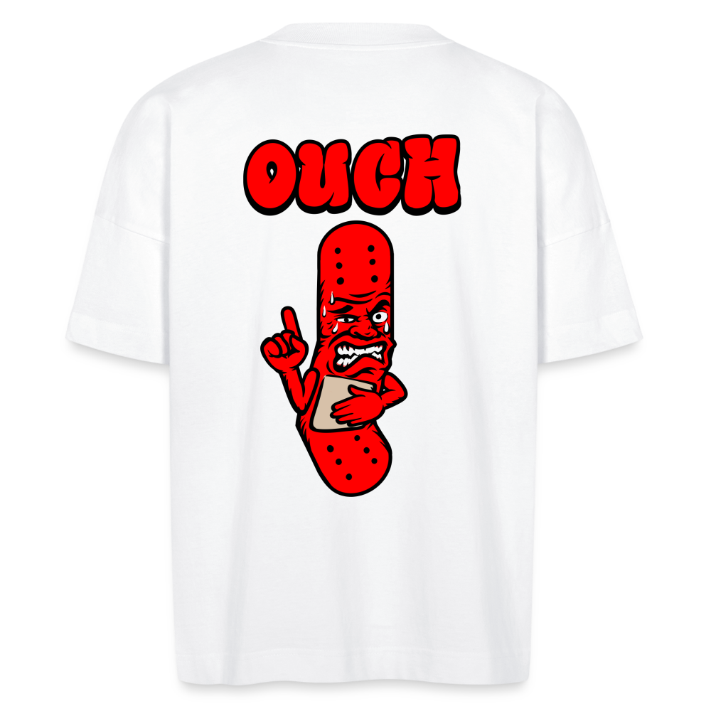 Red Ouch Premium T-Shirt - white