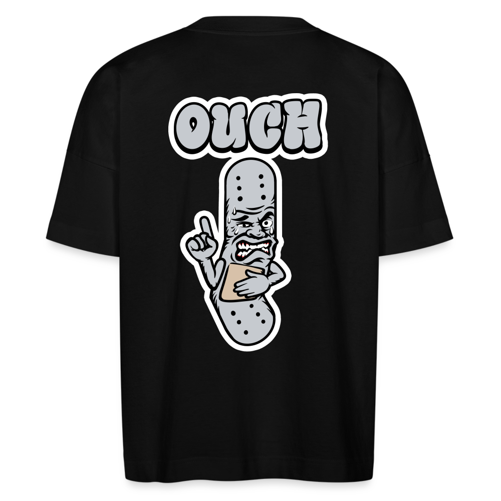 Grey Ouch Premium T-Shirt - black
